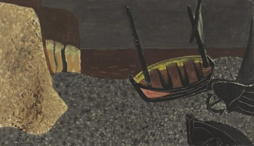 tizianacampodon's tweet photo. #Barques sur les galets (Boats on the pebbles), 1928
Georges Braque (1882–1963), oil on canvas, https://t.co/yph17j3eGc