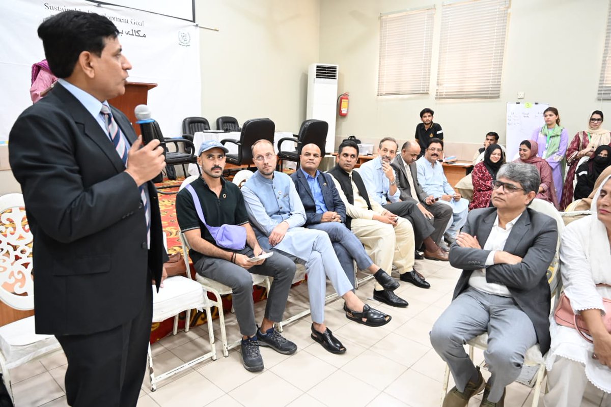 BRArsalanSheikh's tweet photo. It was an honour to be part of the “Sustainable Development Goals Dialogue” held by the United Nations yesterday in sukkur. This initiative has really enhanced our knowledge of the SDG’s introduced by the UN, which in the longer run will contribute largely towards the improvement of lives and prospects of everyone.