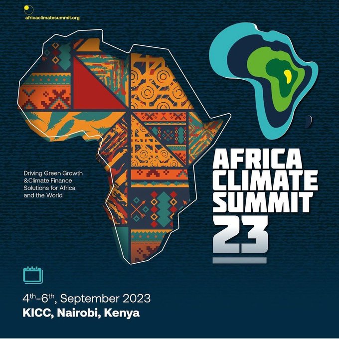 Official page of the Africa Climate Summit 2023. <a href="/AfClimateSummit/">Africa Climate Summit</a>. Find out more by visiting: africaclimatesummit.org

Theme: “Driving Green Growth and Climate Finance Solutions for Africa and the World”. 
#ACS23 #AfricaClimateSummit23