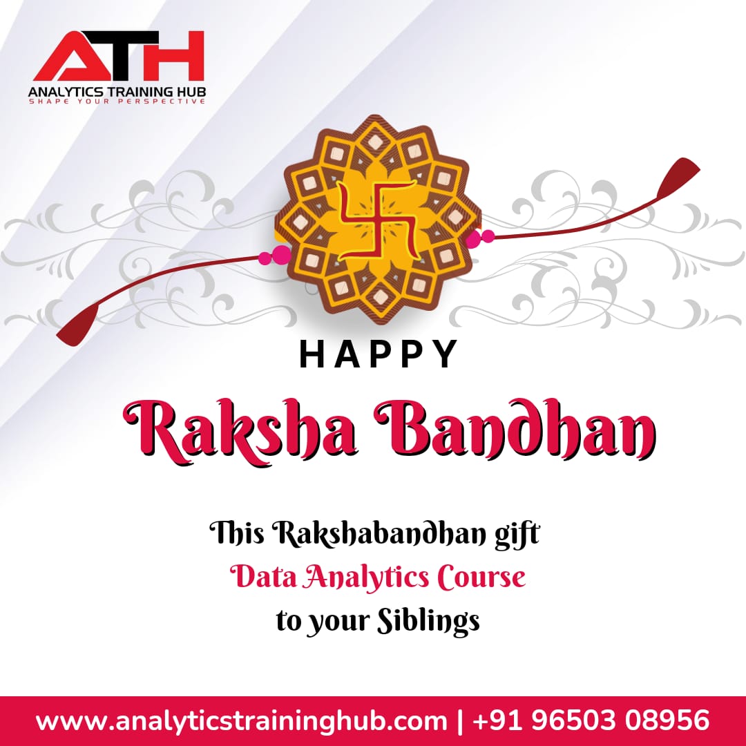 traininghub_hub's tweet photo. "Bound by love, blessed by tradition" Celebrating the unbreakable bond of siblings. Happy Rakshabandhan

#DataAnalytics #analyticstraininghub #DataScience https://t.co/IhBwaIozmm