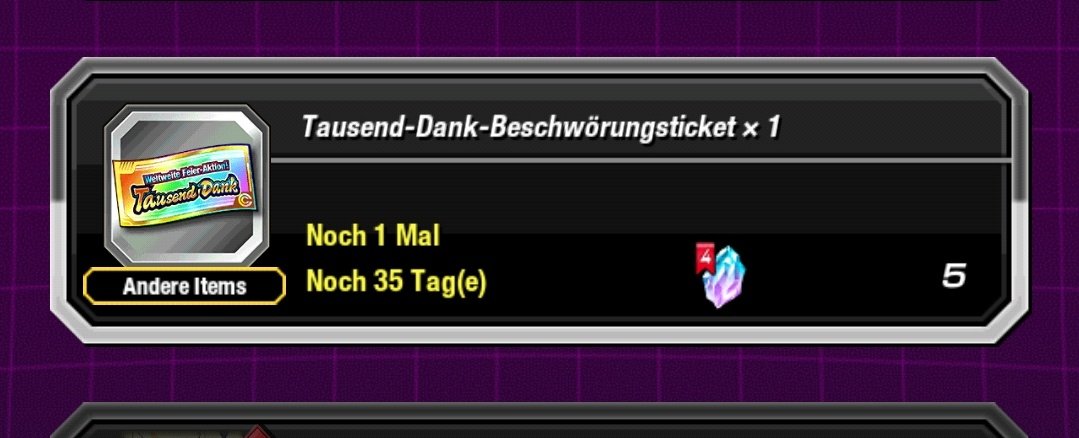 pfisssy's tweet photo. @dokkan_global @OzaruStones @dbz_german wo/wie/wann kann man die Tickets eintauschen? https://t.co/szyEHi9BRu