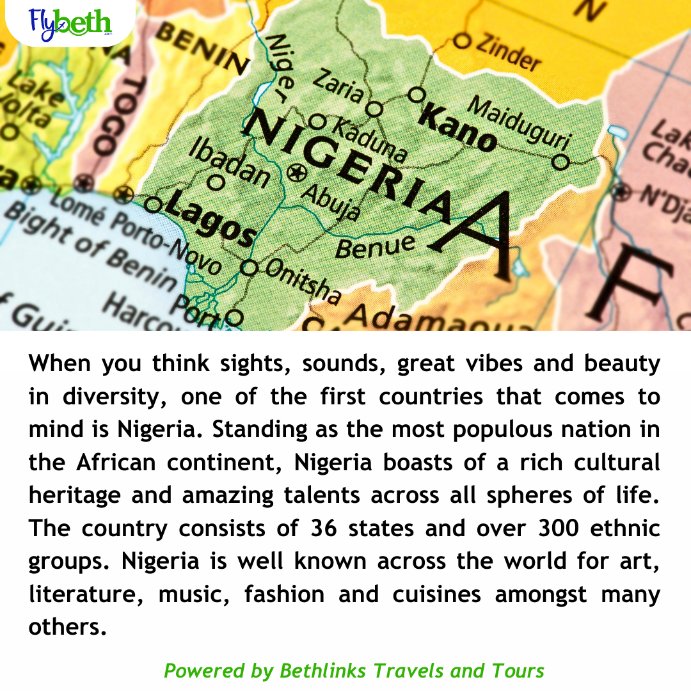 FlyBeth_'s tweet image. Introducing our new travel guide series! We're committed to keeping you fully informed about popular travel destinations across all continents. For today e bring you none other than the giants of Africa, Nigeria.

Live. Travel. Explore 📍

#travelguide #travelphotography