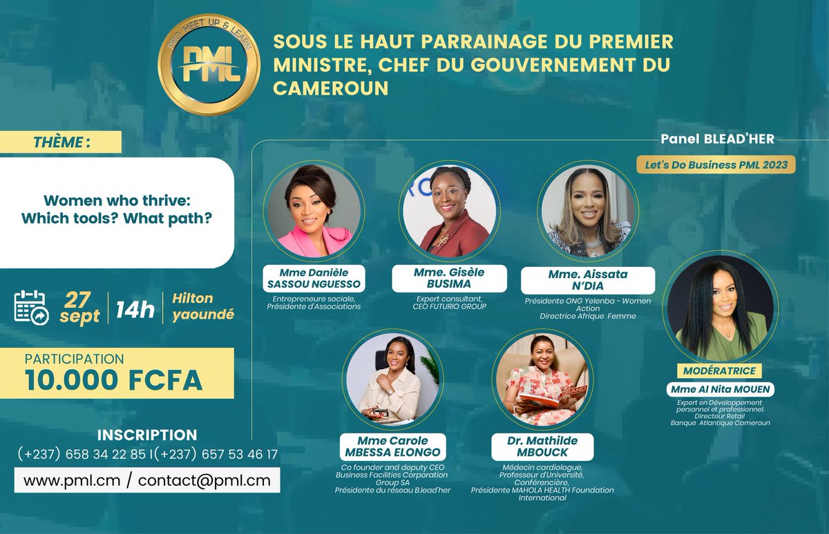 ✨️Les stratégies d'autonomisation aident les femmes à prendre confiance en elles, à augmenter leur pouvoir de négociation et à être plus autonomes dans leurs décisions. 

👉🏼 pml.cm/b-leadher-2023/