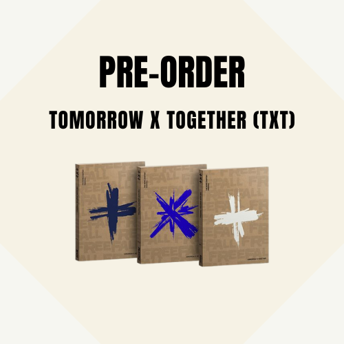 stylekoreanblog's tweet photo. 📣PRE-ORDER📣

TOMORROW X TOGETHER (TXT) 
【The Name Chapter: FREEFALL】

TXT 3rd Studio Album PRE-ORDER is available now!

SHOP NOW👉 https://t.co/Av2FRtgAce

#TXT #FREEFALL #STYLEKOREAN #KPOP
#YEONJUN #SOOBIN #BEOMGYU #HUENINGKAI #TAEHYUN https://t.co/HgiBvHrN7W