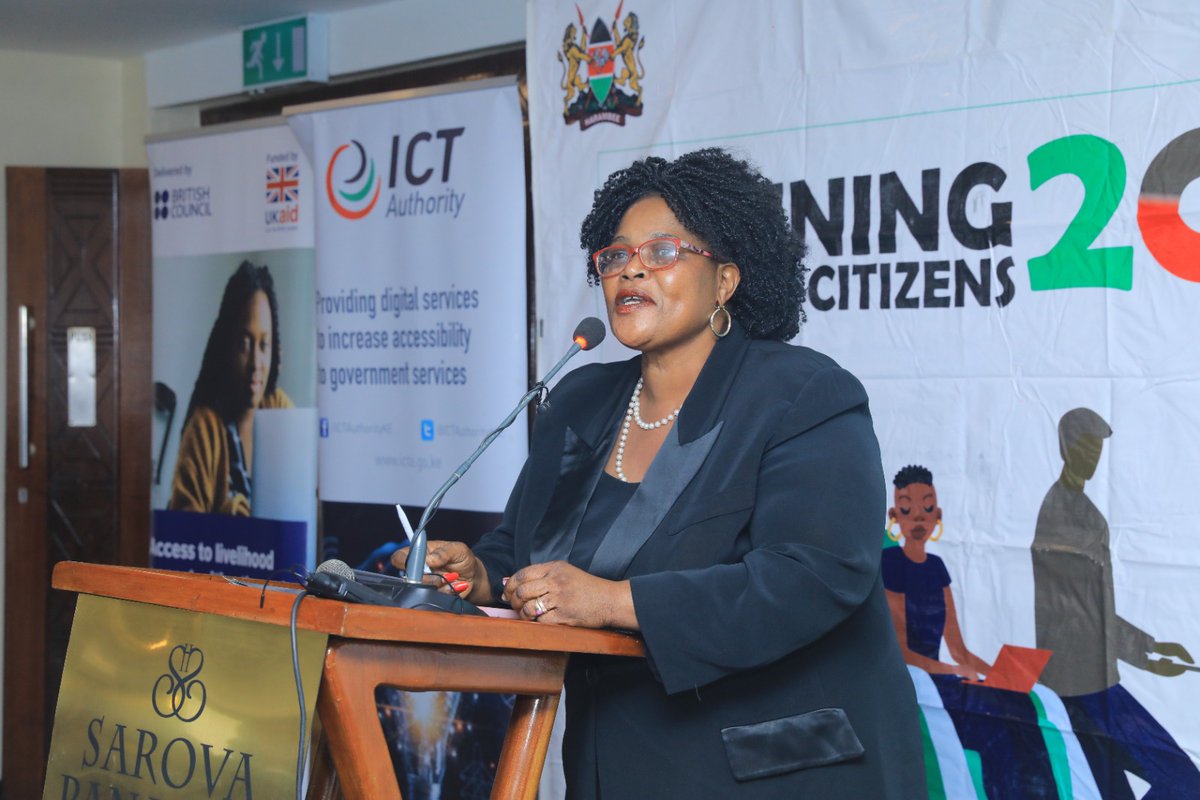 ICTAuthorityKE's tweet image. "In our discussion today, we would like to initiate a sustainable collaborative approach towards training about 5 million citizens annually and find ways of addressing the challenges facing them in the digital space," @ICTAuthorityKE Director Zilpher Owiti, OGW.