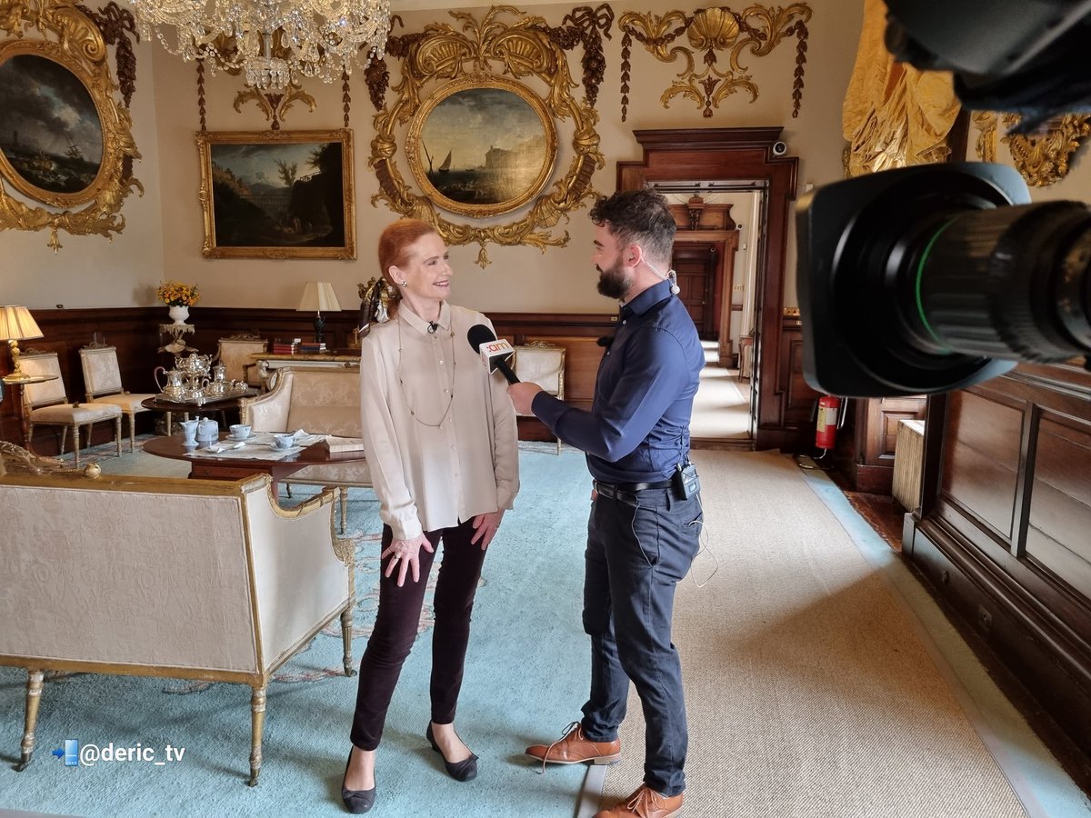 Live from Russborough House, Wicklow. Tune in 👋📺🇮🇪 @IrelandAMVMTV