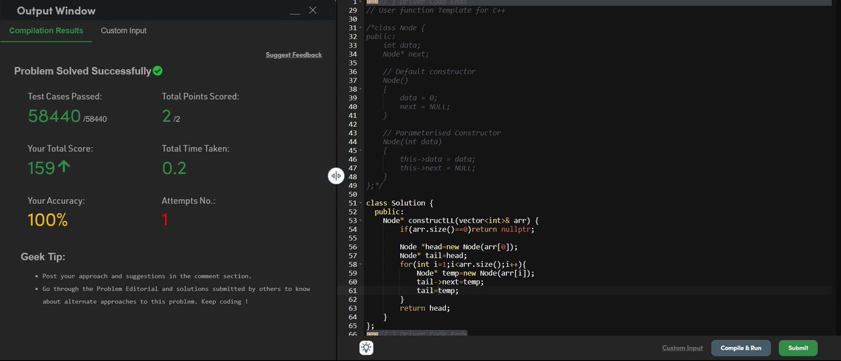 i_siddhantgupta's tweet image. #day21 of #100daysofcommitment  here is the day21 question.
@SoulsTalented
@geeksforgeeks