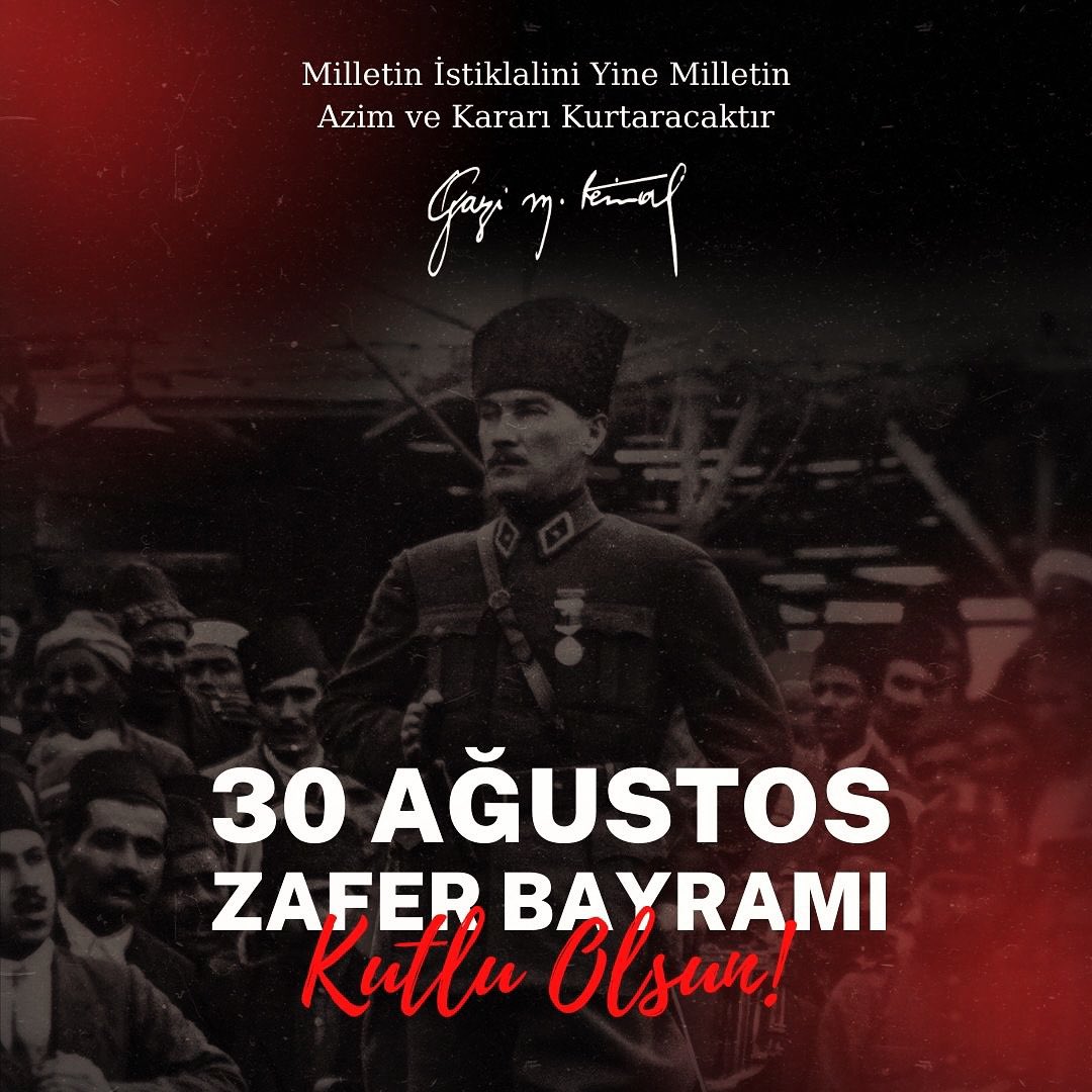 KayapRam's tweet photo. Büyük Taarruz Zaferi'nin yıl dönümünde, başta Gazi Mustafa Kemal Atatürk olmak üzere aziz şehit ve gazilerimizi saygı ve minnet ile anıyoruz. https://t.co/e7dR4KNqMO