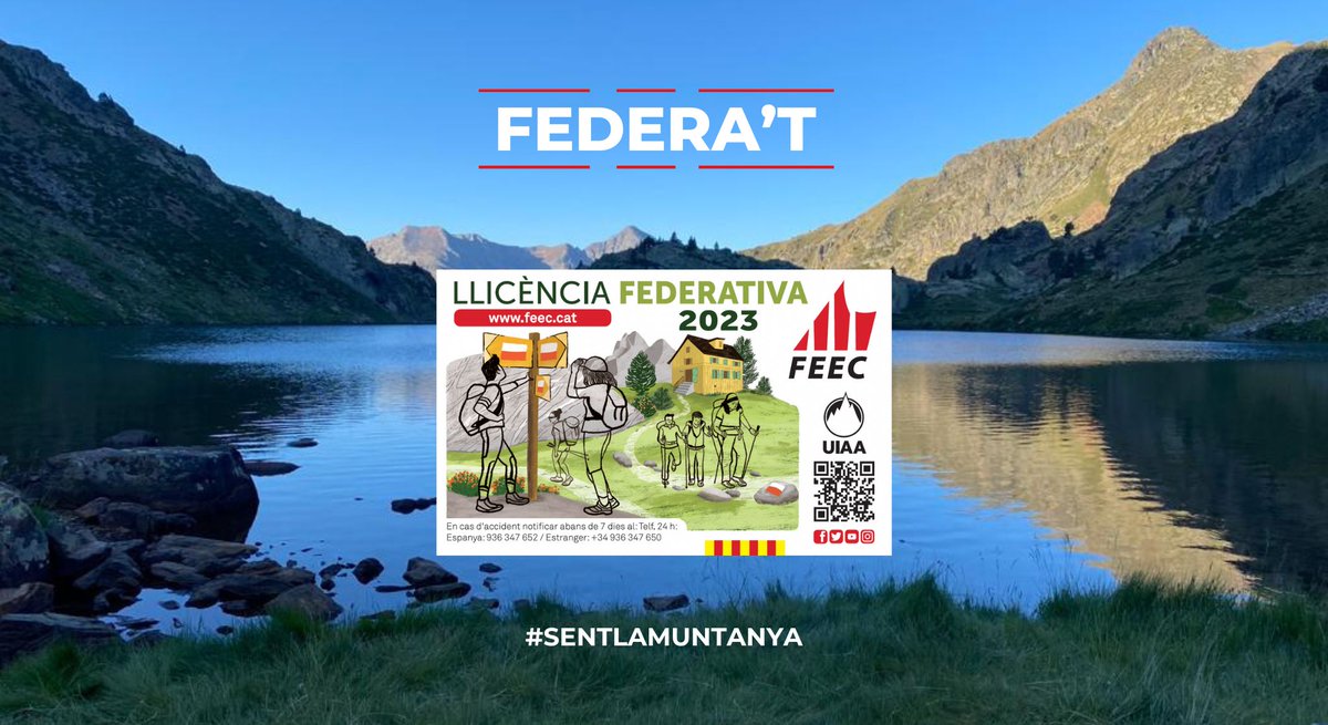 Noves tarifes de la llicència per a l'últim quadrimestre de l'any 📌

📅 Preus vigents a partir del dia 1 de setembre i fins al 31 de desembre de 2023.

➕INFO ➡️bit.ly/45vWrHx

#sentlamuntanya #sommuntanya #federat2023