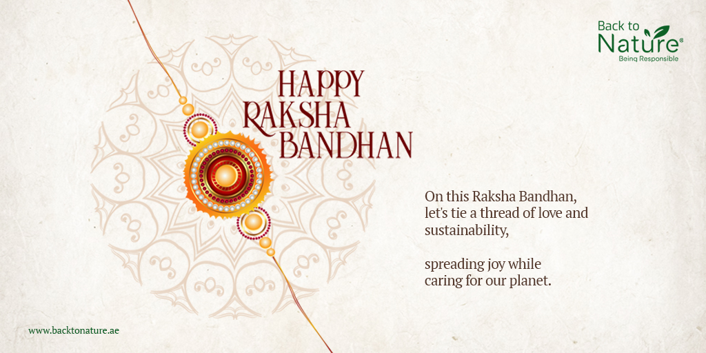 WeGoBack2Nature's tweet image. ✨ As we celebrate Raksha Bandhan, let's remember to protect not only the bond between siblings but also the bond we share with our planet.

Back To Nature sends warm wishes for a harmonious and eco-friendly celebration.

Happy Raksha Bandhan 2023!🌿🌸

#Rakshabandhan #brother