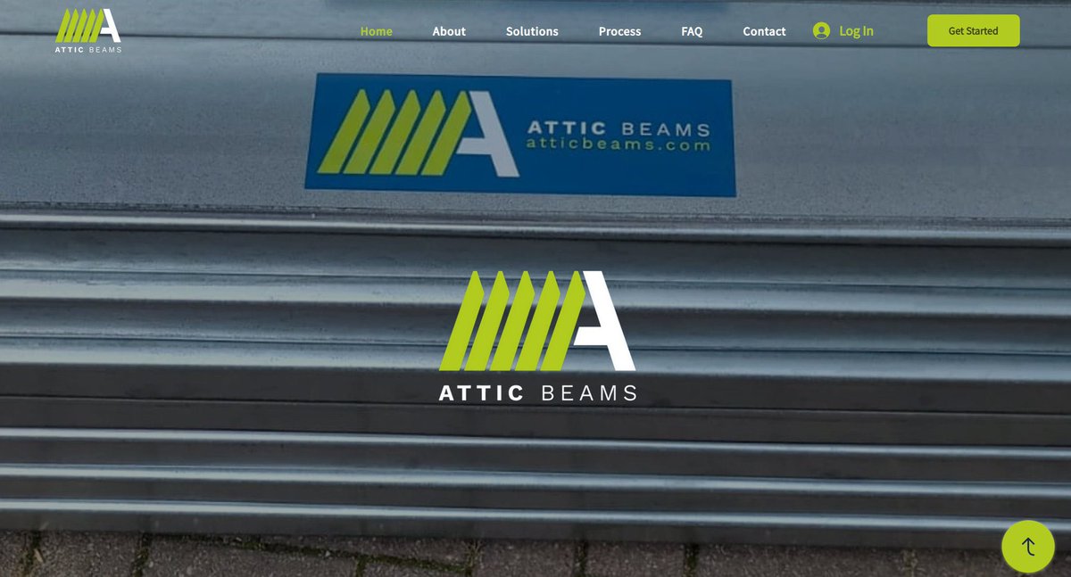 BOOM AND THE WEBSITE IS FINALLY LIVE 
atticbeams.com