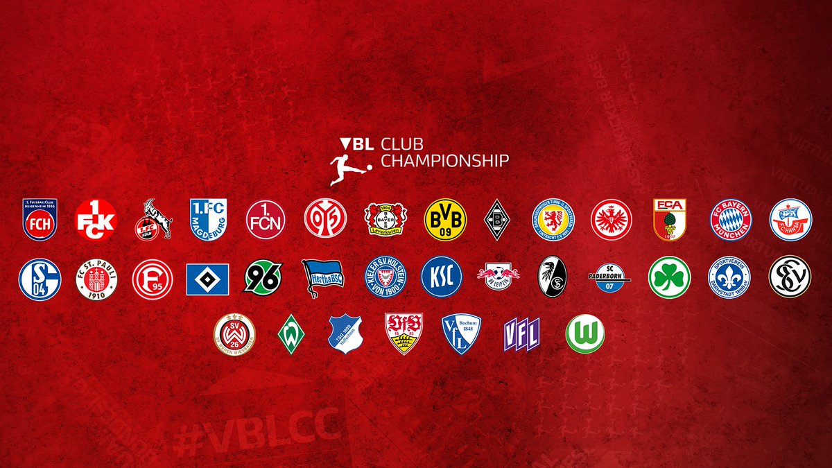 HERE WE GO 😍🚨

35 Clubs aus der #Bundesliga und 2. Bundesliga sind Teil der Virtual Bundesliga Club Championship 2023/24 🎮✅ 

Saisonstart: November 2023! ⏰

#VBLCC #VBL #VirtualBundesliga