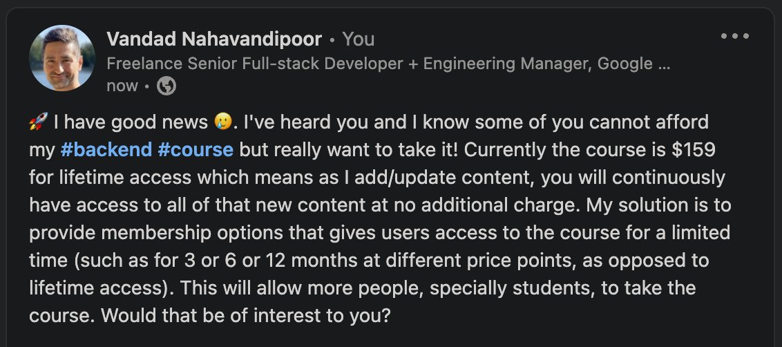 Hope this helps 🥲 #backend #course #node #express