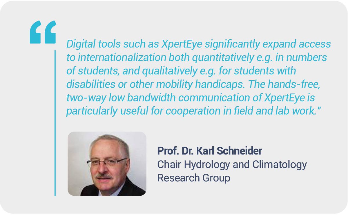 📢 Customer Testimonial Alert!

Fostering Internalization: A remarkable impact on student learning and empowerment.

Read the full case study here👉hubs.ly/Q020F2TF0

#CustomerTestimonial  #XpertEye #UoCCaseStudy #aRforEducation  #aRforResearch #XpertEyeSuccessStory