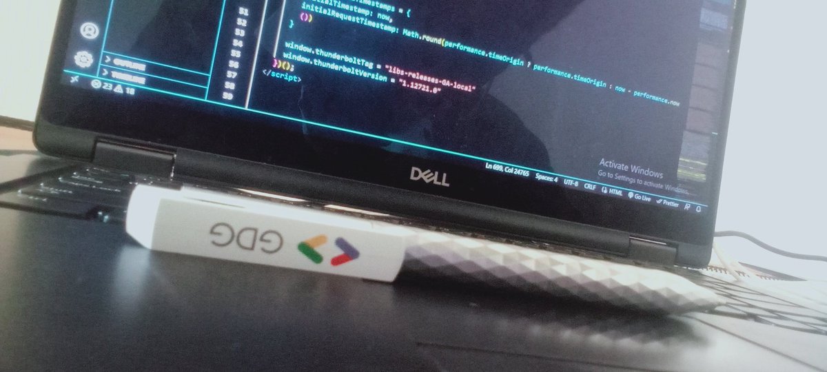 Got my hands on this beautiful pen after an insightful networking session with <a href="/marvin_hosea/">Marvin Collins Hosea</a> at the <a href="/gdg_kisumu/">GDG Kisumu</a>. 

<a href="/Zone01Kisumu/">Zone01 Kisumu</a>
#gdgkisumu #devs #techtwitter