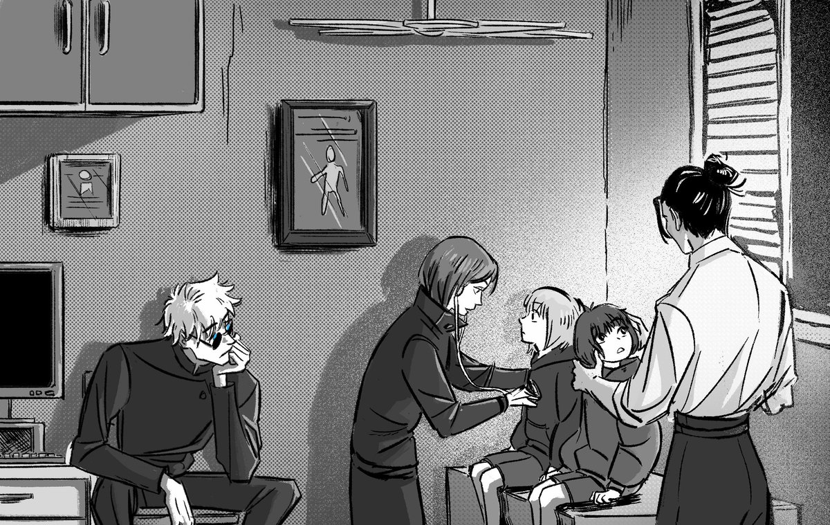 ziyuanyuan1113's tweet photo. Some thoughts on what would have happened had Geto called Gojo or Shoko after finding Nanako and Mimiko
#JujutsuKaisen #五夏 #satosugu #呪術廻戦 https://t.co/GWNiNKOsO2
