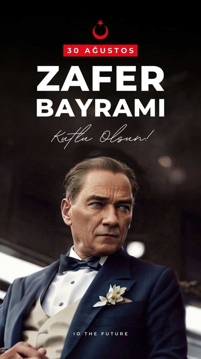 "Başkomutan Mustafa Kemal Atatürk ve silah arkadaşlarını, Tüm Kahraman Ecdadımızı rahmetle, duayla anıyorum. 30 Ağustos Zafer Bayramı’mız Kutlu Olsun."