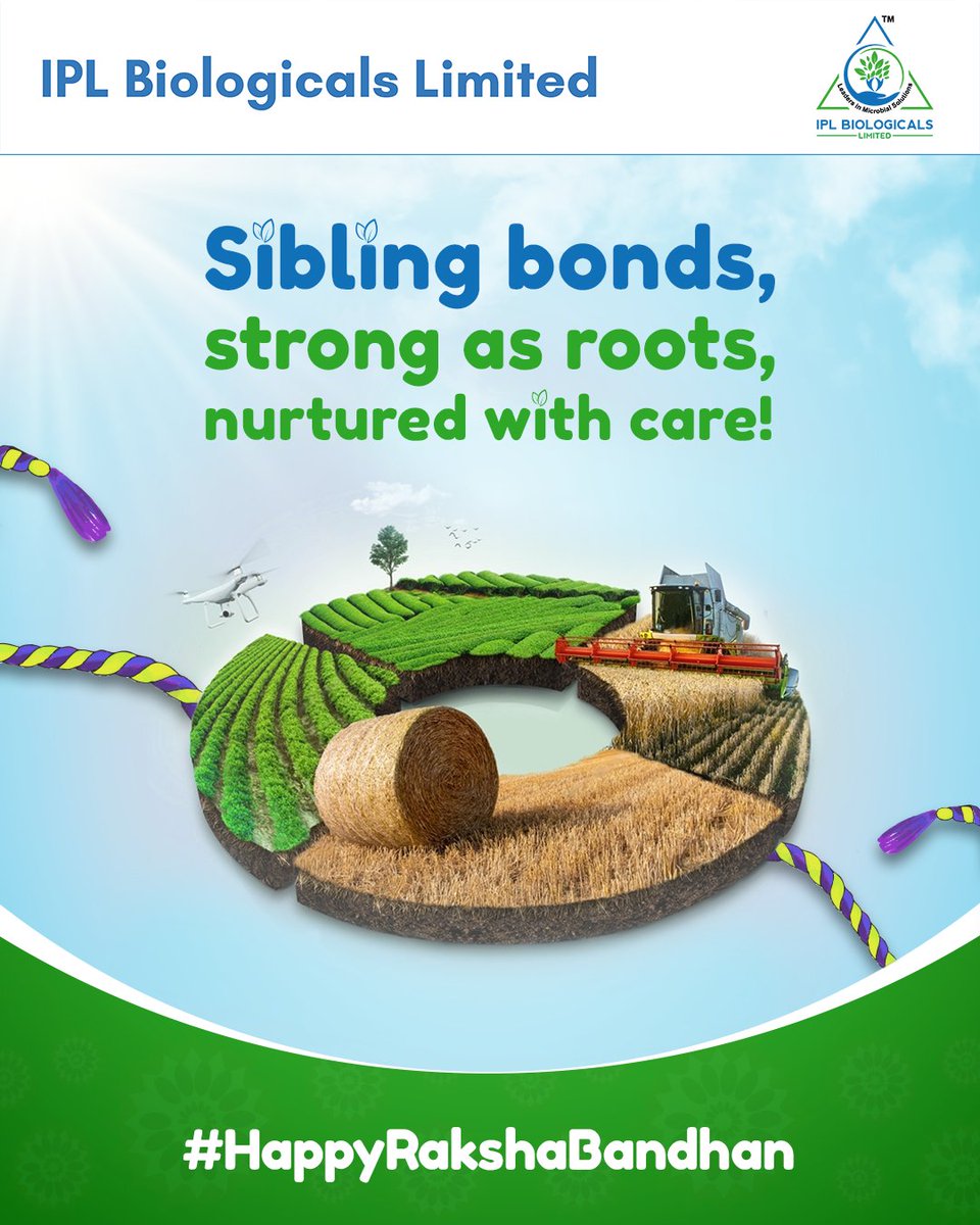 Brothers are the pillars of strength and love, standing tall by our side through every season of life. On this Rakshabandhan, we cherish the bond that binds us together, protecting and caring for each other.  #HappyRakshabandhan from IPL Biologicals.

#RakshaBandhan_2023