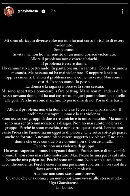 Il problema non &egrave; il Porno, &egrave; la cultura!  ( Dalle storie di @RosaChemical ⬇️ ) https://t.co/YuMky01<a href="/tag/sundaymorning"class="tags"><span>#sundaymorning</span></a>
