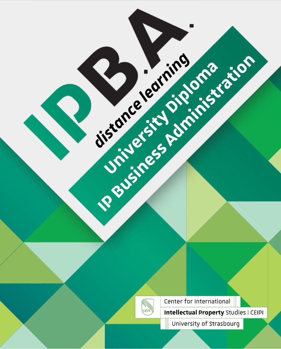[IP BUSINESS ADMINISTRATION]

🚨 REGISTRATION REMINDER 🚨

Are you interested in diving deep into IP management? Do you want to stay updated with the latest in industry practice and theory? 

Then join the online programme "IP Business Administration”.