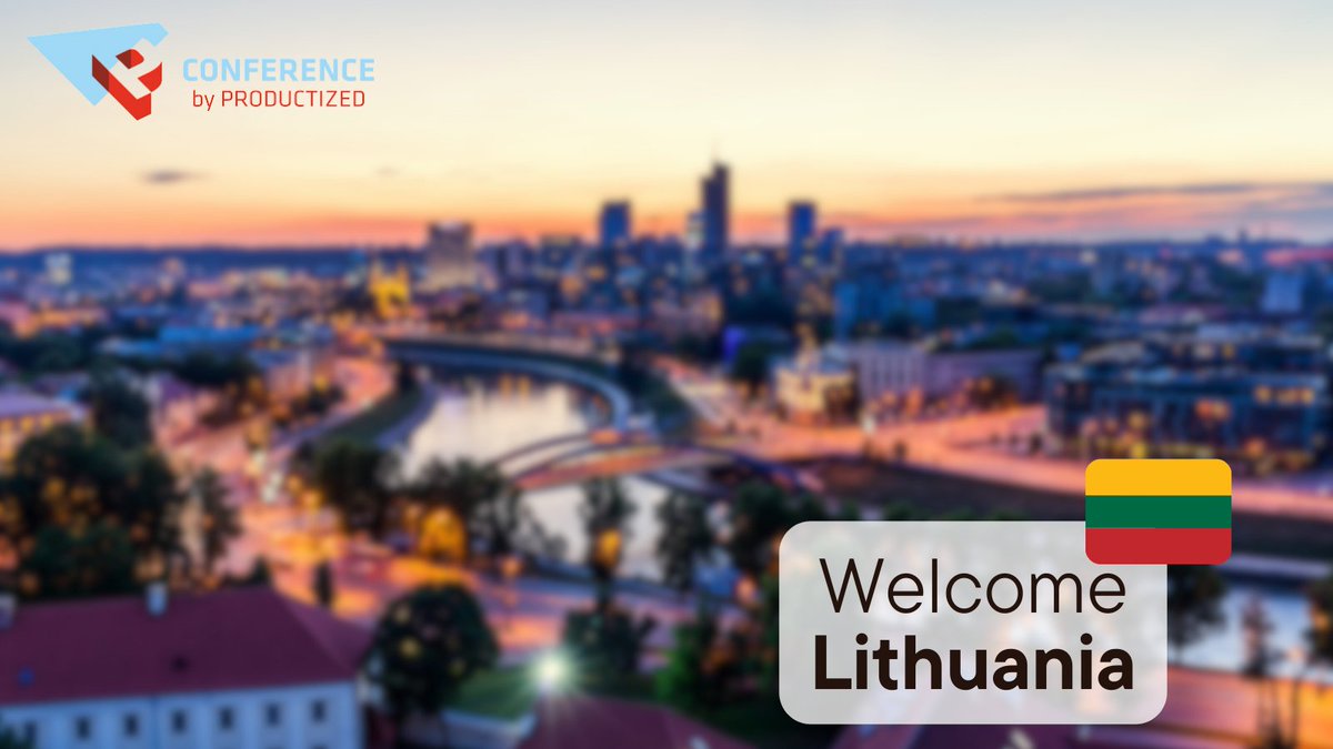 ProductizedConf's tweet image. 🌍 Sveiki, Lithuania! We&apos;re thrilled to welcome you to our vibrant community. Join us as we celebrate innovation, share insights, and embrace the spirit of Product Management excellence. Laikas įsijungti į mūsų kelionę į sėkmę! 
#Productized23 #SummerPosts #CommunityWelcome