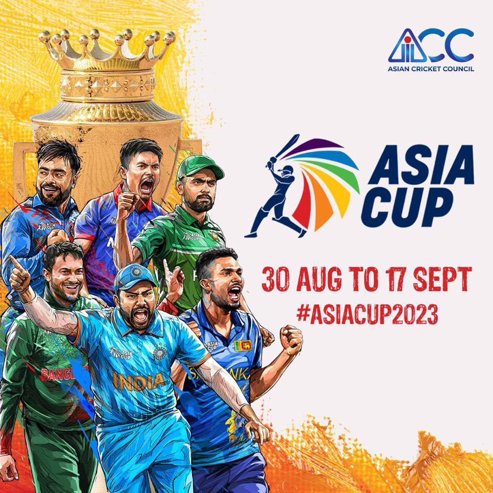 JayShah's tweet photo. As the #AsiaCup2023 kicks off! Sending my best wishes to all the teams gearing up to showcase their cricketing prowess. May the tournament be a celebration of skill, sportsmanship, and unforgettable moments. Let's celebrate the spirit of cricket together. @ACCMedia1 https://t.co/OQKolRT5CS