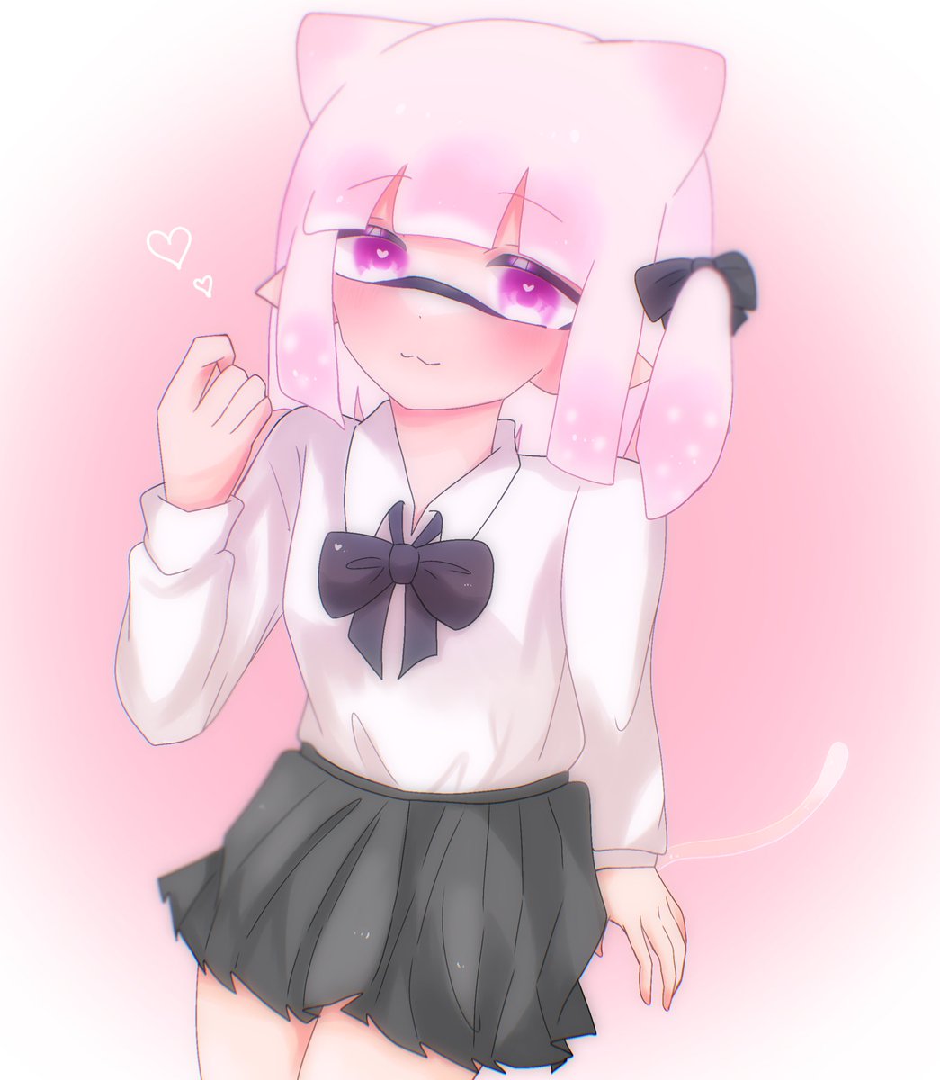 small__n1's tweet photo. ねねね💕︎

 #Splatoon3  #Splatoon3art https://t.co/jpMU9ur62v