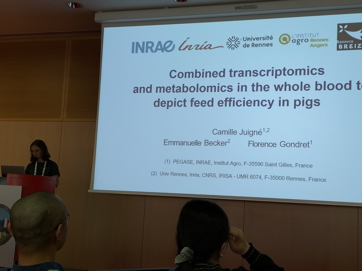 Gondret Florence (@florencegondret) on Twitter photo #EAAP2023 bridging the gap between transcriptomics and metabolomics thanks to graph theory on knowledge bases. New insights onto feed efficiency! <a href="/CamilleJuigne/">Camille Juigné</a> <a href="/DylissTeam/">DyLiSS Team</a> #UMR_Pegase #EAAP2023 bridging the gap between transcriptomics and metabolomics thanks to graph theory on knowledge bases. New insights onto feed efficiency! <a href="/CamilleJuigne/">Camille Juigné</a> <a href="/DylissTeam/">DyLiSS Team</a> #UMR_Pegase
