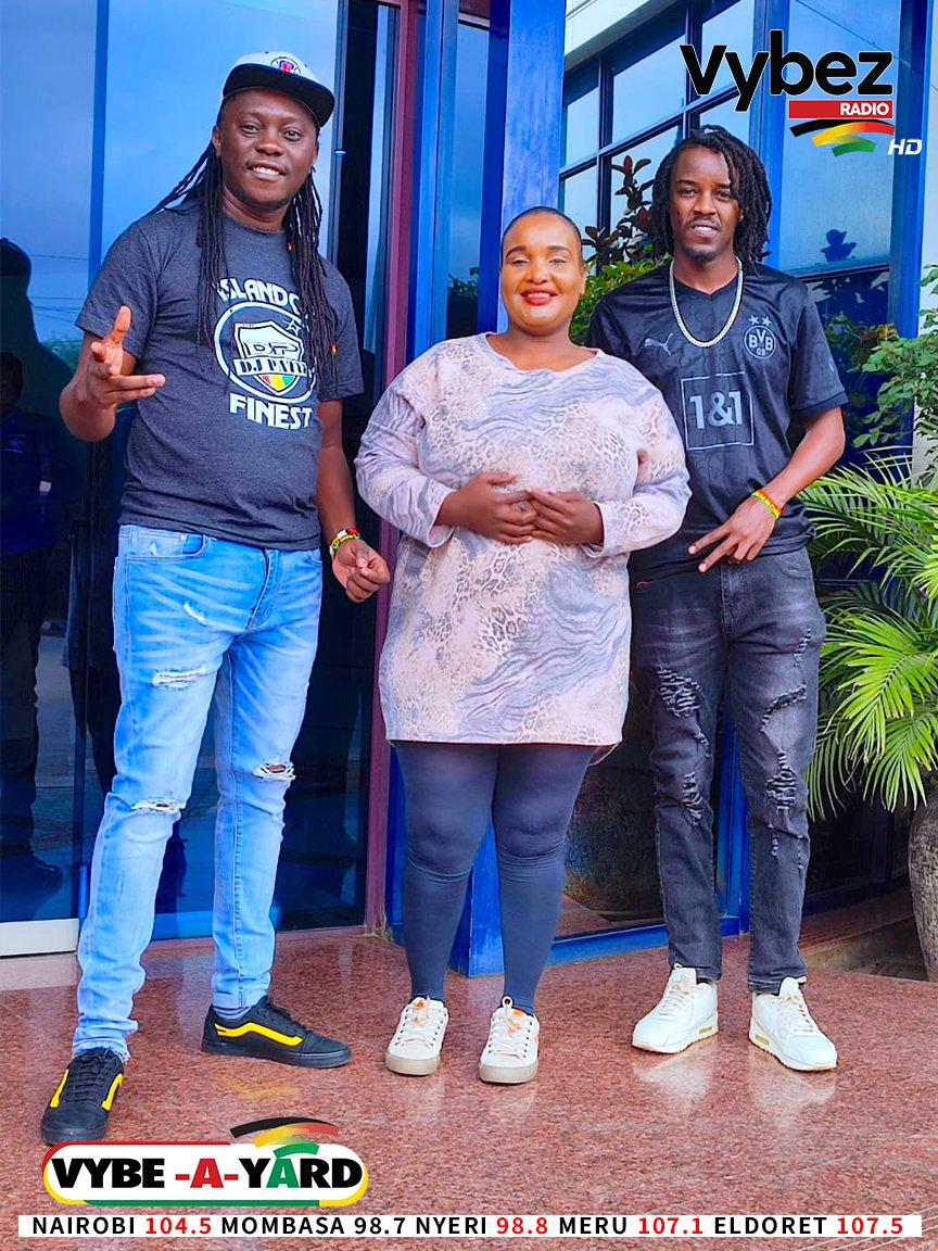 Vybez Radio (@vybezradioke) on Twitter photo Wozza! Mambo ni tatu: Upatie mpoa wako tenje yako aangalie texts, uingie hell ama uskize #VybeAYard
<a href="/deejaypatiz/">DEEJAY PATIZ</a> & <a href="/Browngalnessa/">browngal a gal nessa</a> Wozza! Mambo ni tatu: Upatie mpoa wako tenje yako aangalie texts, uingie hell ama uskize #VybeAYard
<a href="/deejaypatiz/">DEEJAY PATIZ</a> & <a href="/Browngalnessa/">browngal a gal nessa</a>