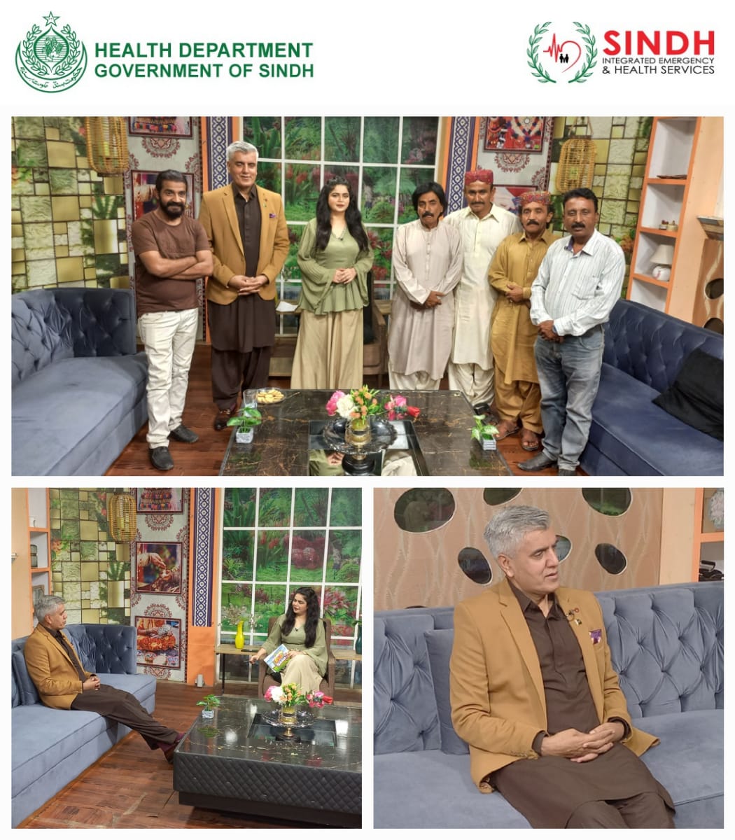 Brig. Tarique Quadir, CEO, #SIEHS Rescue1122 on #SalamSindh discussing Rescue1122's strides in ambulance service. With #Rescue1122, we're setting new standards for Sindh's emergency response. Our dedicated teams ensure swift &amp; efficient care for all. 🚑👨‍⚕️ <a href="/SindhHealthDpt/">Heath & Population Welfare Department, GoS</a>