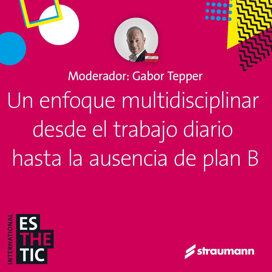 StraumannES's tweet image. Antes de que arranque el evento principal de los #iEstheticDays, se celebrará una sesión especial previa en la que los doctores Gabor Tepper, Florin Cofar, Van Dooren y Sepehr Zarrine abordarán el poder de la odontología multidisciplinaria.

Regístrate ➡ n9.cl/78w4o
