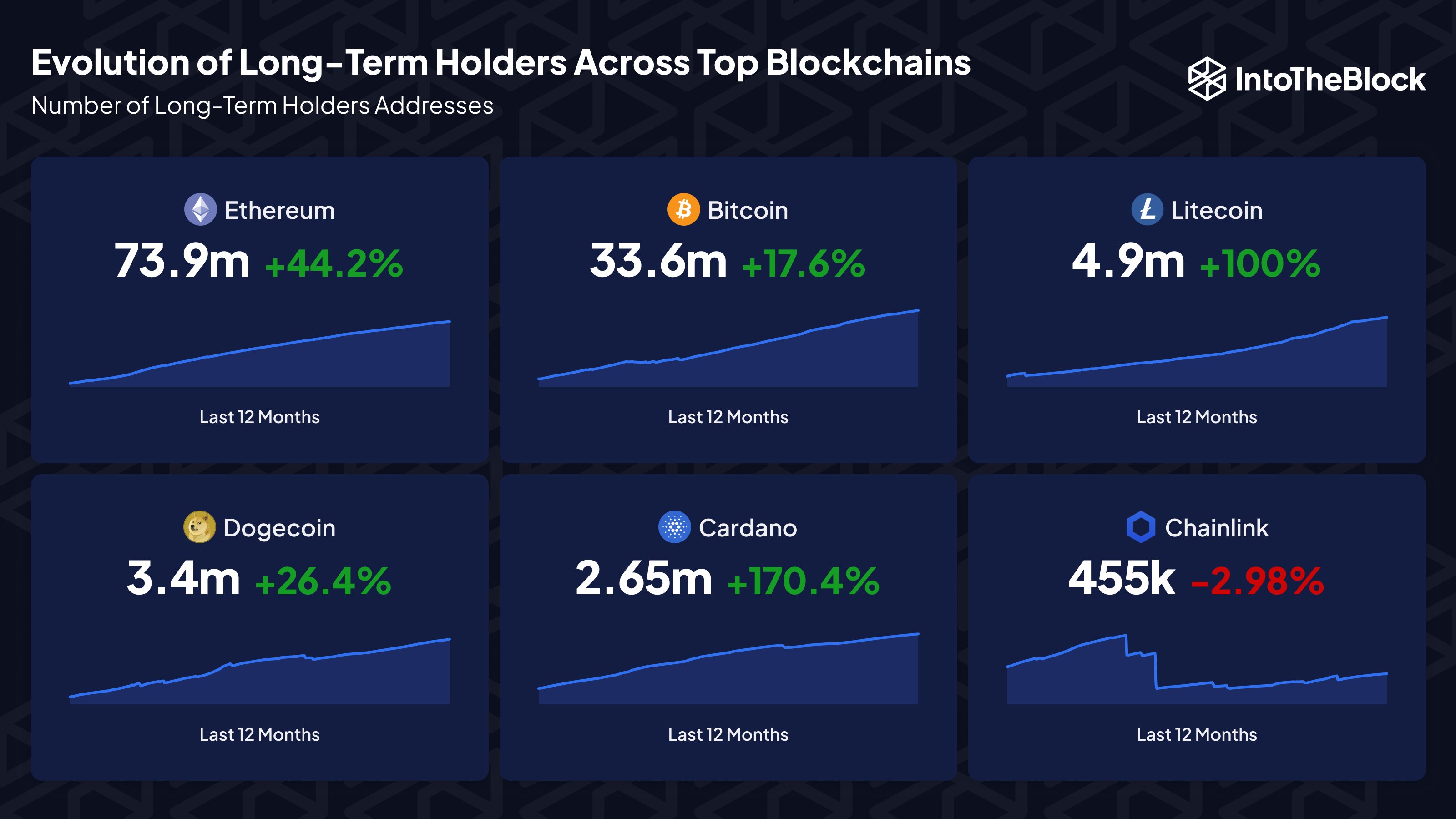 Cardano HODLing: Long-Term Holders See 170% Rise In Past Year