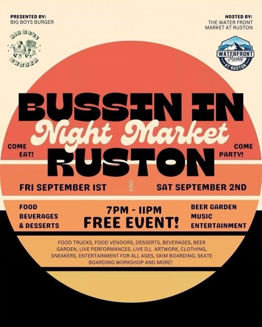 HotepInSeattle's tweet photo. TACOMA!!! Come eat and party with us Fri. Sept. 1st & Sat. Sept. 2nd 7pm - 11pm Waterfront Market at Point Ruston @wmaruston
#PuffyPandy #PopUp #NightMarket #Tacoma #PointRuston #SeattleDesserts #SeattleEats #SeattleFoodie #PNW #SweetTreats #EatLocal
#ShopLocal https://t.co/YK8vhVCkgn