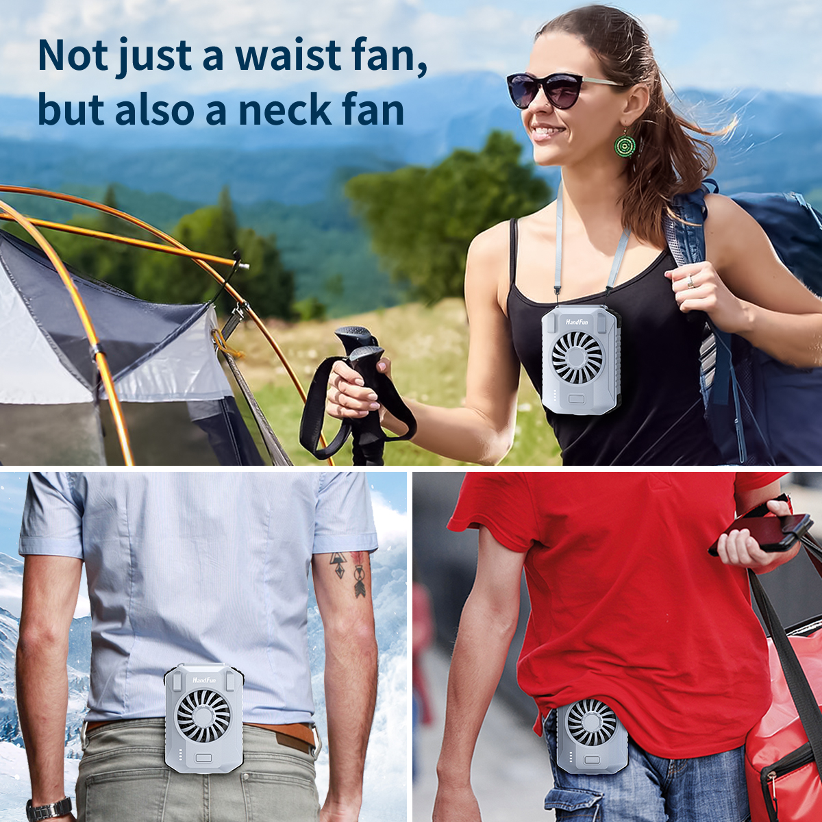 ihandfan's tweet image. ihandfan.com
Outdoor Belt Waist Clip Fan - your ultimate companion for outdoor work! 🌬️ 10000mAh Power Bank, Hands-Free, Rechargeable.  💪 #OutdoorLife #KeepingYouCool #WorkWithEase #StayCool #StayRefreshed
