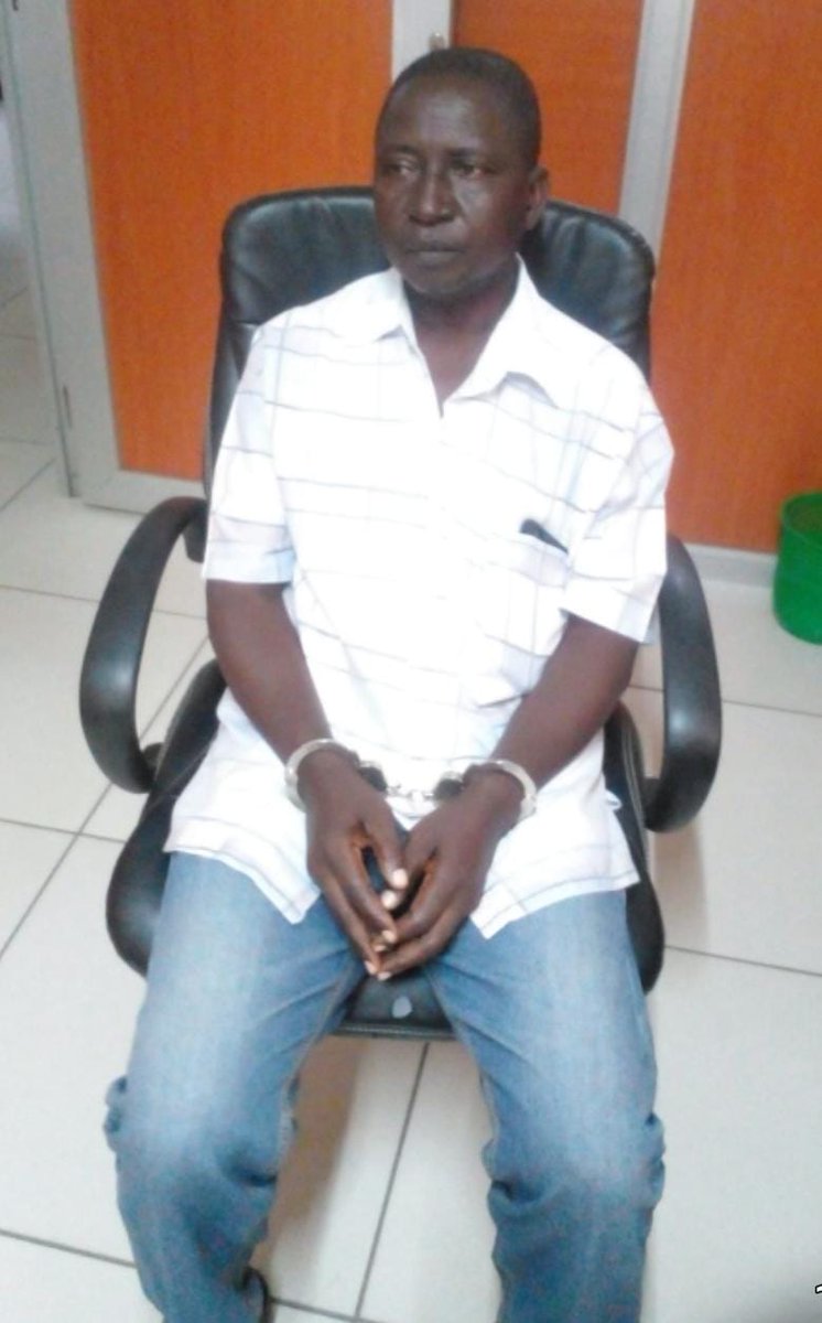 EACCKenya's tweet photo. EACC ARRESTS SUSPECTS OVER GRAFT IN THE ONGOING KDF RECRUITMENT
EACC on Tuesday arrested two civilians namely Salim Mohamed Shekue and Fredrick Hamisi Baya, who had solicited and received Kes. 250,000 from the complainant as an inducement to facilitate his recruitment and admission to the Kenya Defence Forces (KDF) during the ongoing recruitment.

The suspects were apprehended at Magarini in Kilifi County and escorted to EACC Malindi Regional Offices where they were processed. They were later booked at Malindi Police Station where they are currently detained pending further enforcement action.

The complainant reportedly took a bank loan of Kes. 250,000 to pay the demanded bribe after the suspects told him that they had "deep connections" in the Kenya Defence Forces (KDF) through which they could secure him a chance.

EACC is monitoring the ongoing recruitment exercise and urges members of the public to desist from such corrupt practices and report any suspected incidents to EACC through Toll-Free No. 1551.

Tuangamize Ufisadi, Tuijenge Kenya