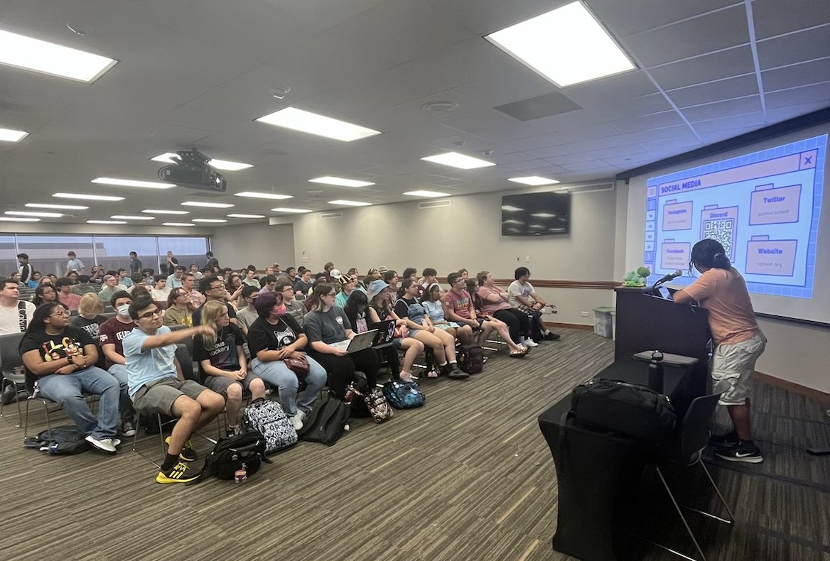 tamucepheid's tweet photo. To a great semester! Kicking off the semester strong with our first informational! https://t.co/hQNmdWFBI7