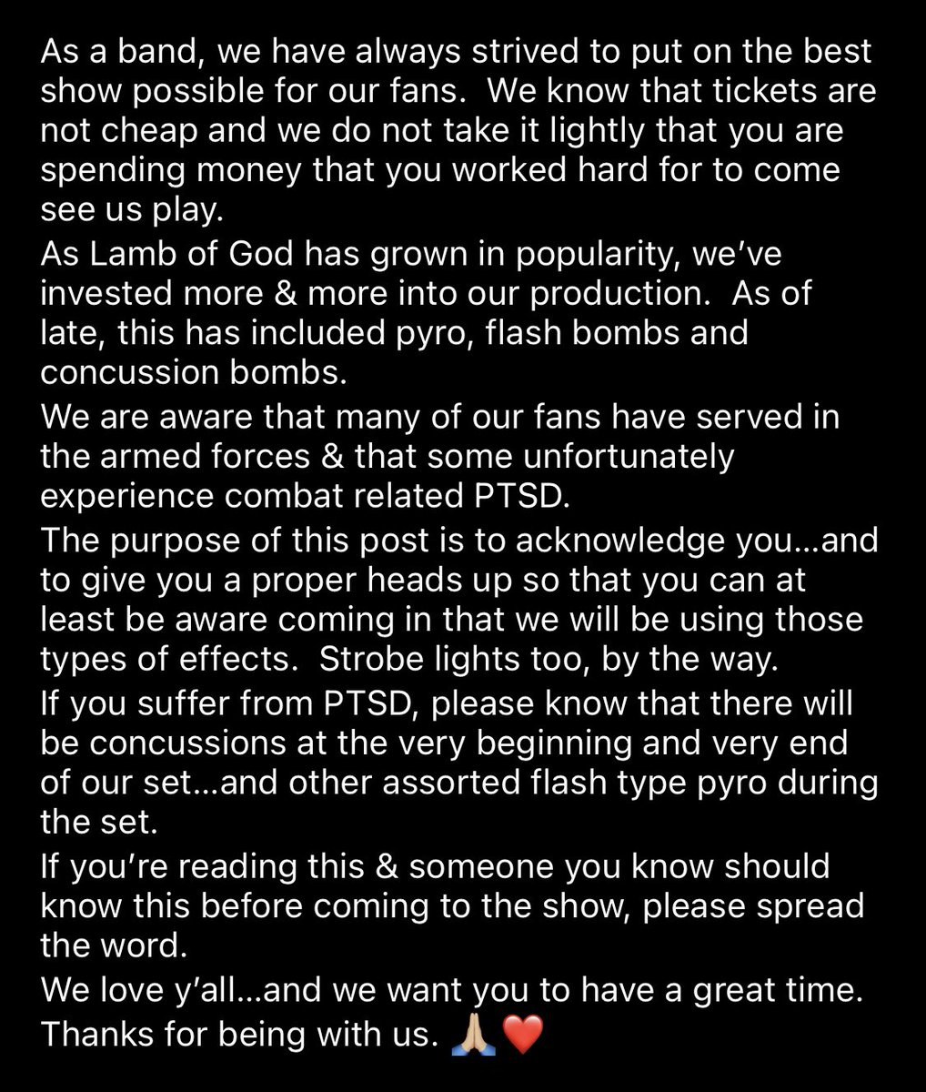 MarkDuaneMorton's tweet image. A message to our fans…