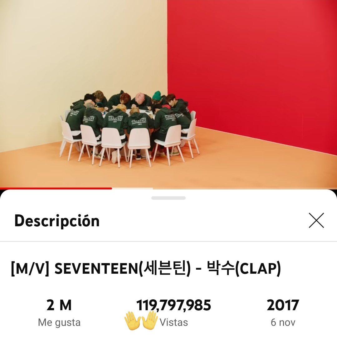 CaratSquad_'s tweet photo. [YOUTUBE] Carats como recordatorio: no olvides hacer Stream al MV de 'CLAP' ya que está por llegar a los 120M ❤️‍🩹

▶️:https://t.co/juxFIK2pBs

#세븐틴 #SEVENTEEN @pledis_17 https://t.co/dvV8PCQQWI