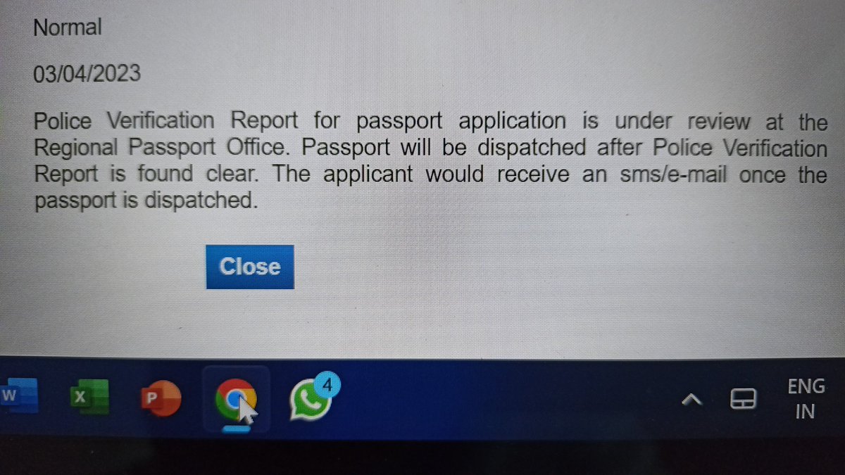 update2mayank's tweet photo. Passport renewal for file no GZ1077757300023 at RPO ghaziabad. Police verification report is under review for last 24 days. RPO numbers are constantly busy and no revert over mail. Kindly update the status. https://t.co/0X9zMOAiR6