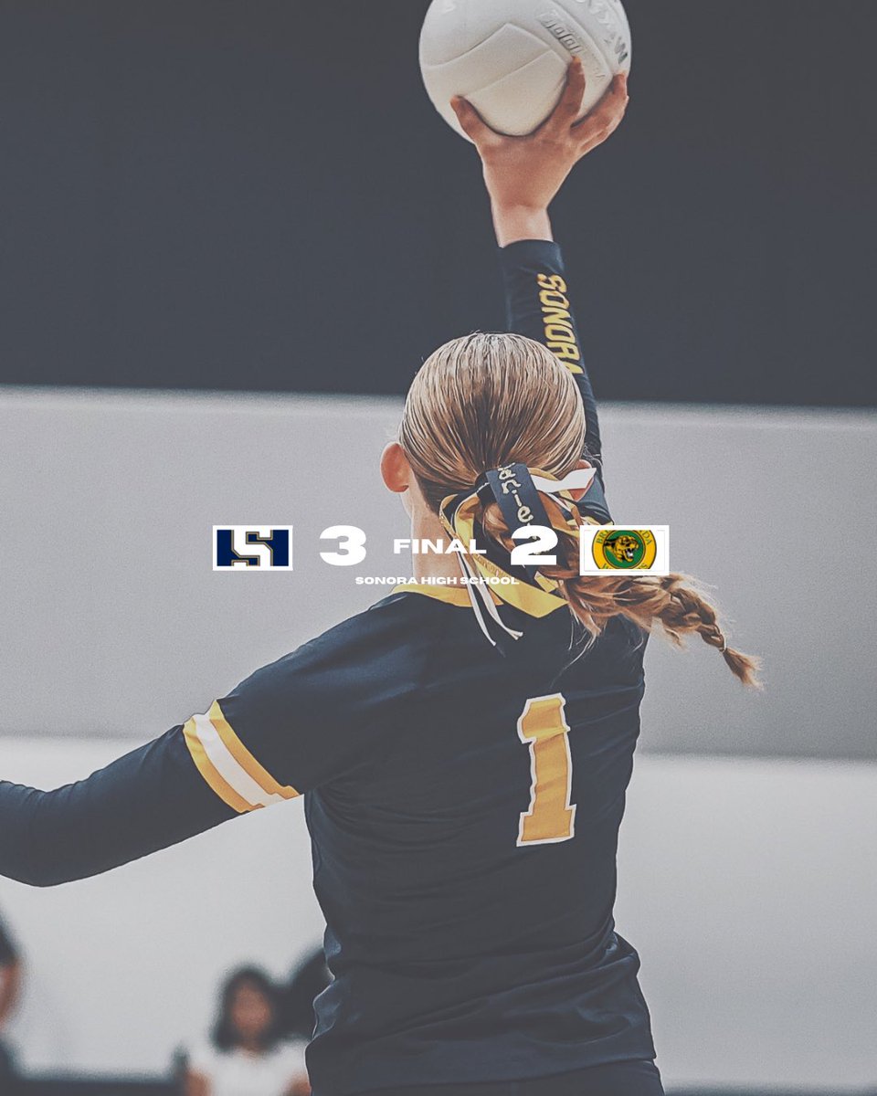 Final Score - Volleyball - Sonora 3, Brea Olinda 2 // Big win for our ladies tonight...Way to grind it out! @fjuhsd @SGVNSports @James_Escarcega @OCSportsZone @ocvarsity @ocvarsityguy @OCRegSports @DavidDelgado_OC @SteveFryer @sohsathletics