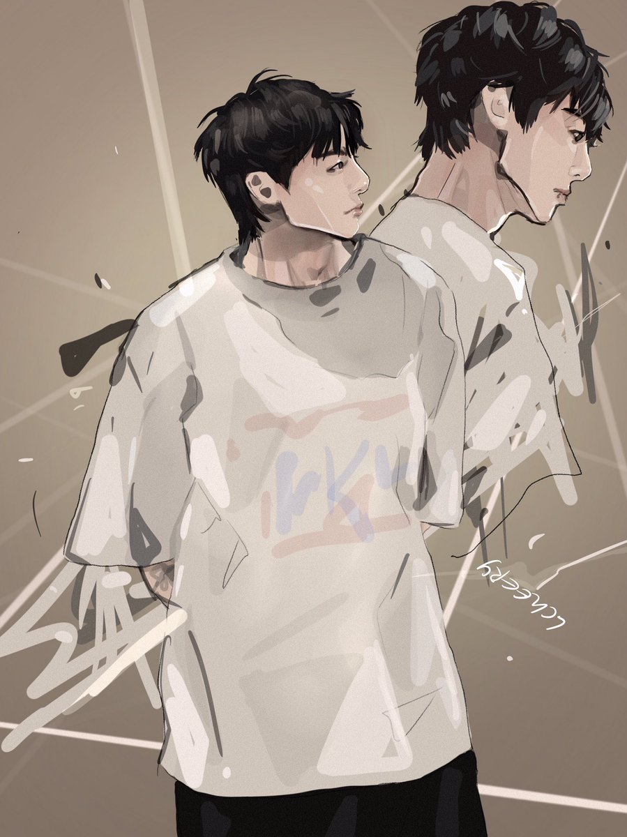 「jungkookHIS HAIR is so  」|lcheery | commissions openのイラスト