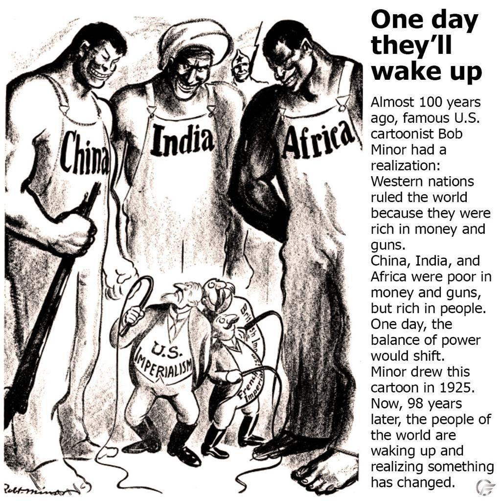 It takes vision & to not be blinded by a narrative, to see the larger picture ❤️ Tyranny. Injustice. Oppression. War! pharma diktat, lobbies! its Time to wake up & see it all for what it is How & why have we allowed wolves to control the kingdoms for centuries? @awakenindiamvmt