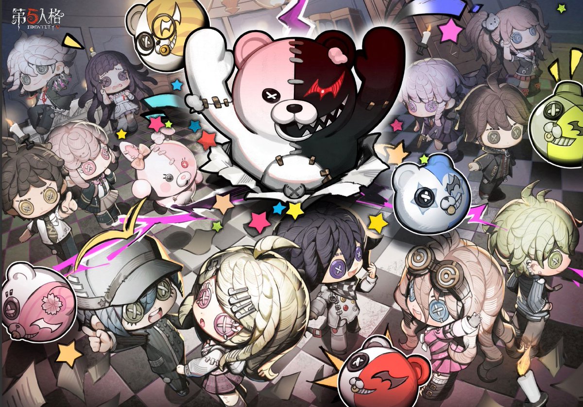 mori_identity's tweet image. 【コラボイラスト】  

第五人格×ニューダンガンロンパV3コラボ、あと一日！