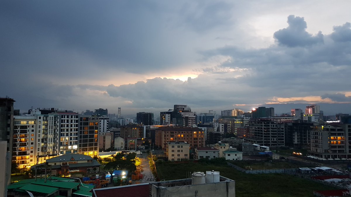 Rains over Addis Ababa during the <a href="/icdpDrilling/">ICDP</a> ADD-ON workshop.