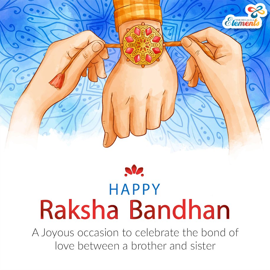 ElementsMall's tweet photo. We wish that this Raksha Bandhan brings you all the happiness and success in everything you do. 

Happy Raksha Bandhan to all the Siblings!!

#RakshaBandhan #rakshabandhancelebrations #Wishes #ElementsMall #Nagavara #bangalore https://t.co/9Q1icOOgT8