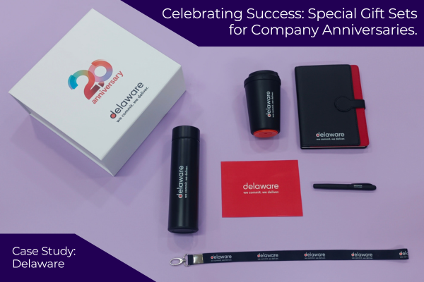 BrandSTIK's tweet photo. We're thrilled to have played a part in celebrating Delaware's 20th Anniversary! Our bespoke Anniversary Kit not only welcomed their employees but also adorned the celebration right on the box. 

#CorporateGifts #AnniversaryCelebration

📞 +91 9594070940  info@brandstik.com https://t.co/r7WeAaKpzG