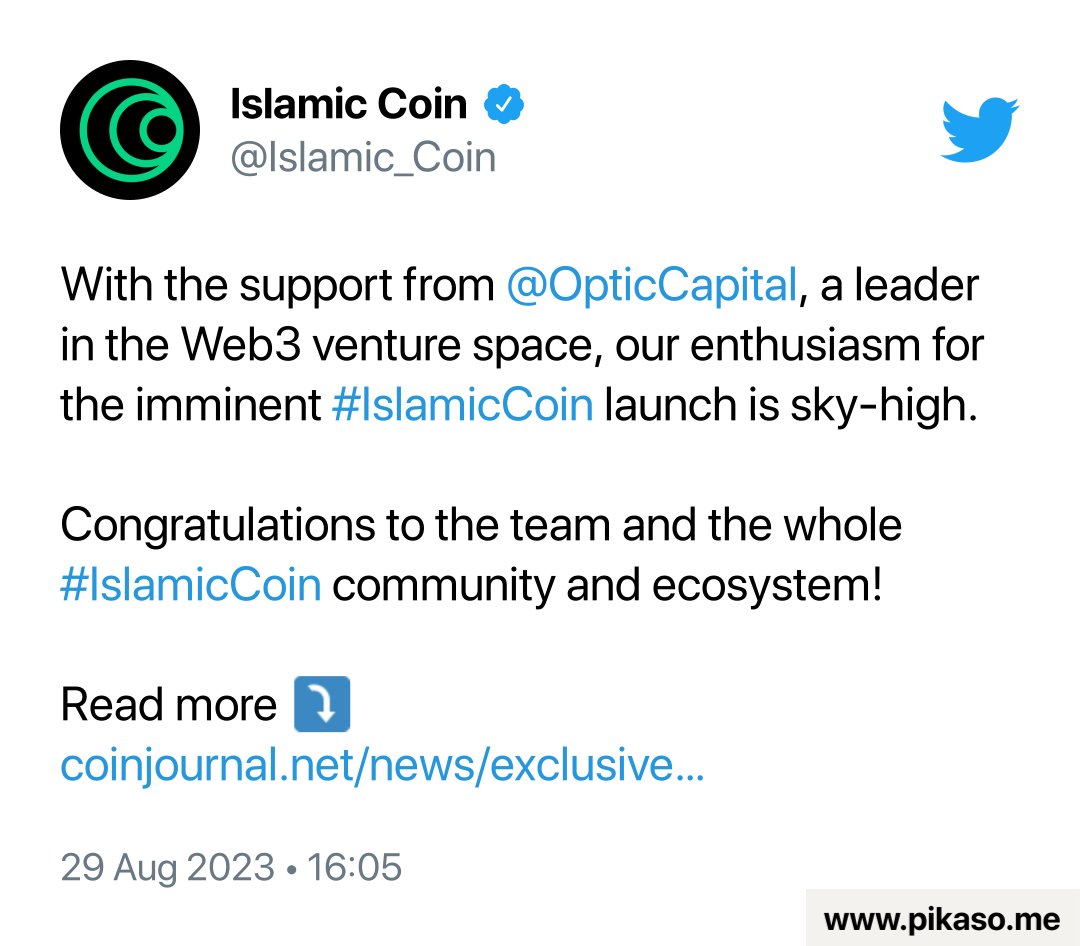 @kingbtc_ @Islamic_Coin @OpticCapital Here's your screenshot.

⚡ Want to automatically post your tweets on Instagram? Visit pikaso.me.
