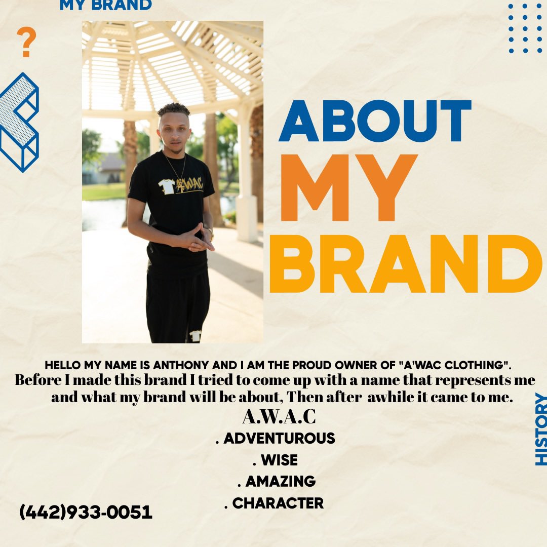 AwacAnthony's tweet photo. Every brand has a meaning💯of course I picked a brand that represented me and how I am✅I will continue to let the world 🌍 know that there is a new brand in town and is gonna take over soon✅✅💯💪🏽👕👚🎽🔥✊🏽
#supportsmallbusiness #mybrand #AWAC #onlywinning  #clothingbrand https://t.co/7odXZsHVyj