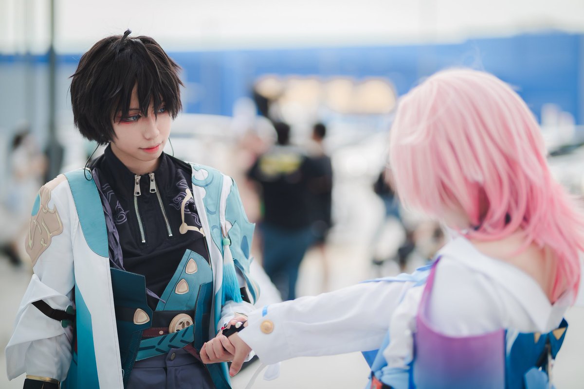 Dan heng, I will always be by your side.

📷 Mr.Apivit

#honkaistarailcosplay #honkaistarail #cosplay #march7thcosplay #march7th #danheng #danhengcosplay