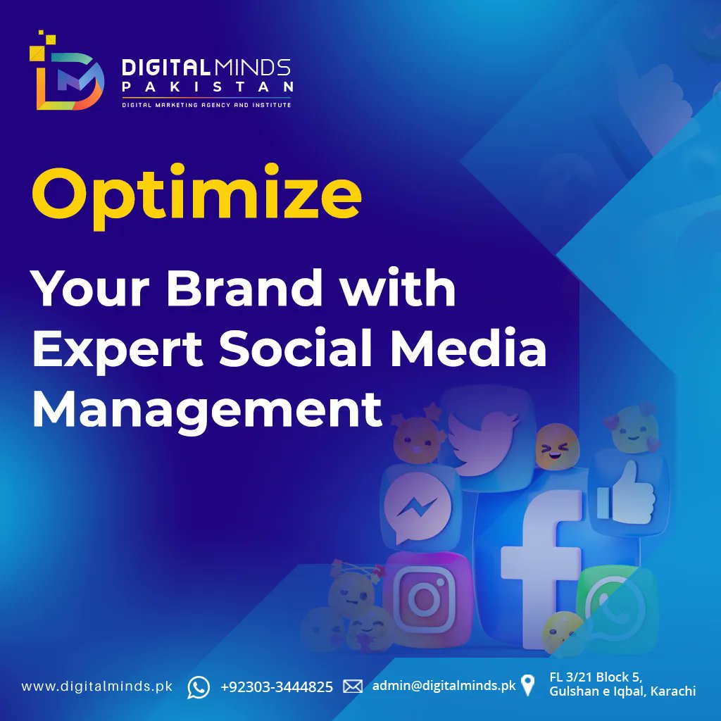 📢 Struggling to maintain your social media momentum? Let Digital Minds Pakistan guide the way! 🌟 📞 Dial 030-33-444-825 to revitalize your social media presence today! #DMP #DigitalMindsPakistan #SocialMediaManagement #OnlineEngagement #DataDrivenResults #ExpertSupport